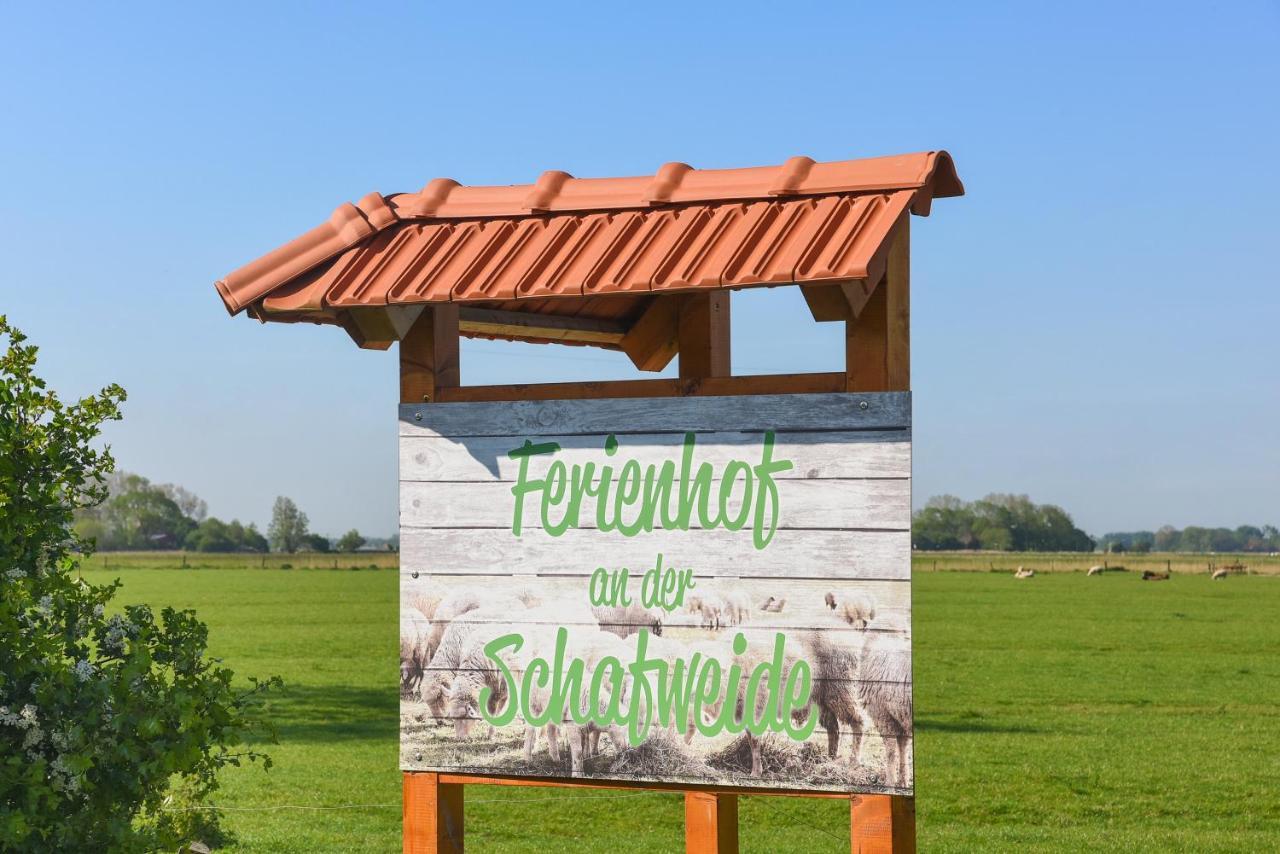 Ferienwohnungen Auf Dem Ferienhof An Der Schafweide Werdum Bagian luar foto
